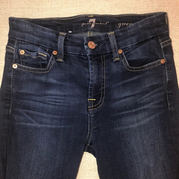 7 for all mankind skinny jeans - Picture 1 of 9